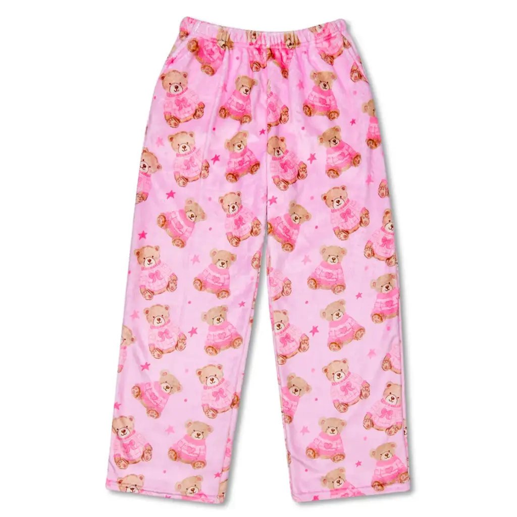 PLUSH PANTS-BEARY CUTE