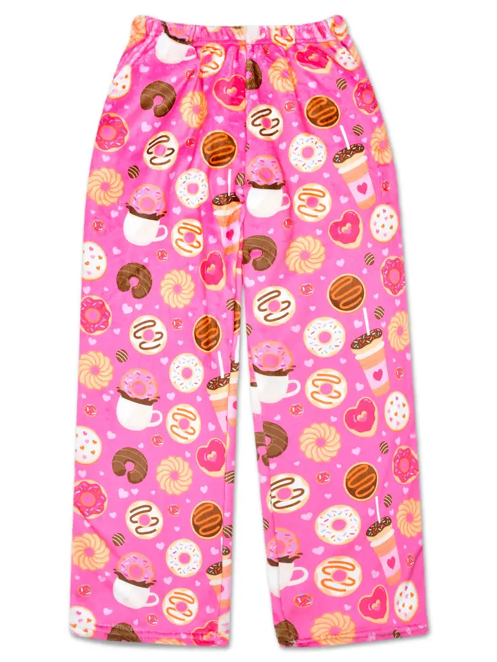 PLUSH PANTS-DONUT LOVE