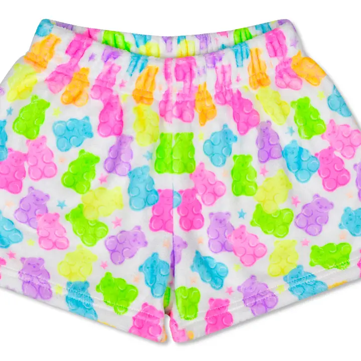 YUMMY GUMMY PLUSH SHORTS