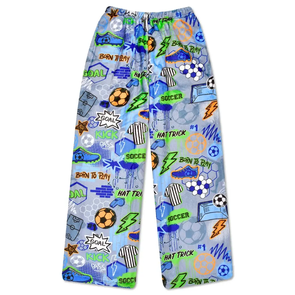 PLUSH PANTS-COREY PAIGE BORN TO RUN SOCCER
