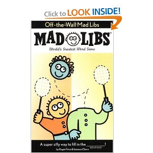 Mad Libs-Off the Wall