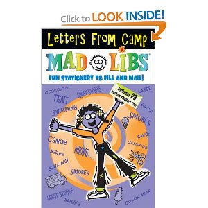 Mad Libs-Letter from Camp