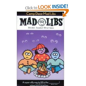 Mad Libs-Camp Daze