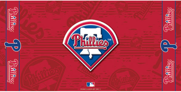 Philadelphia Phillies Towels MLB 30 x 60