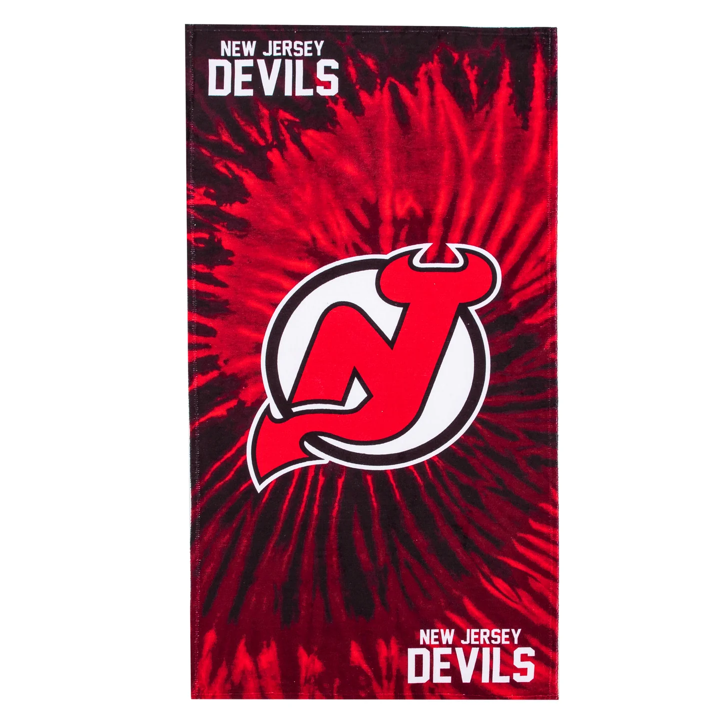 PSYCHEDELIC TOWEL-NJ DEVILS