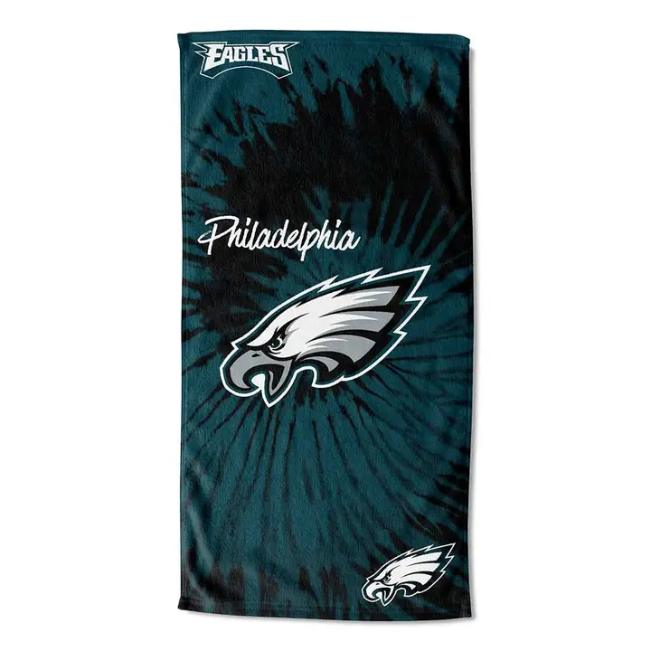 PSYCHEDELIC TOWEL -PHILADELPHIA EAGLES
