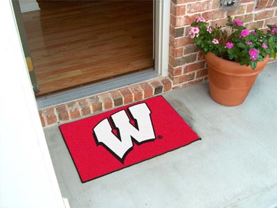 Sports Rug 19 x 30 Univ of Wisconsin