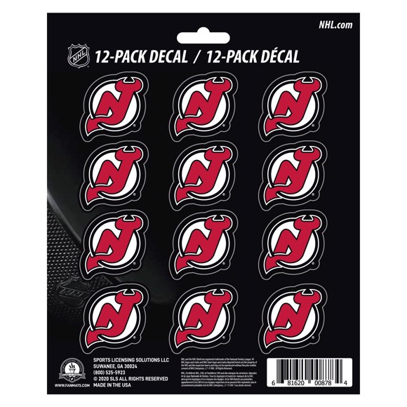NHL 12 CT 5X6  DECALS
