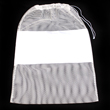 Laundry Bag-Mesh/Nylon with Drawcord and Side Closure