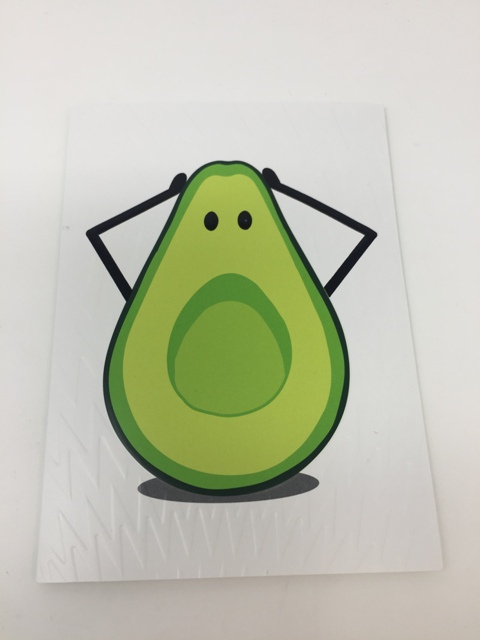 GREETING CARDS-AVOCADO SURPRISE