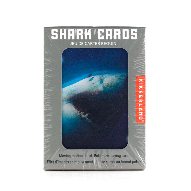 SHARK LENTICULAR PLAYING CARDS