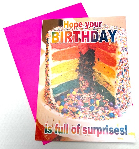 Greeting Cards -Flower Shop Birthday