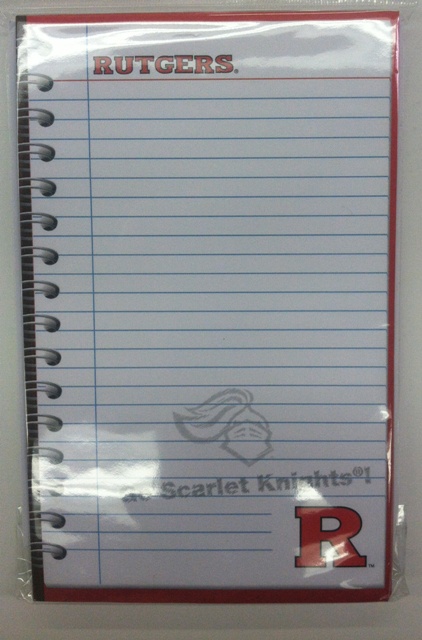 Memo Pads Stationery Rutgers University