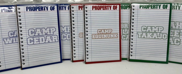 CAMP STATIONERY PROPERTY OF