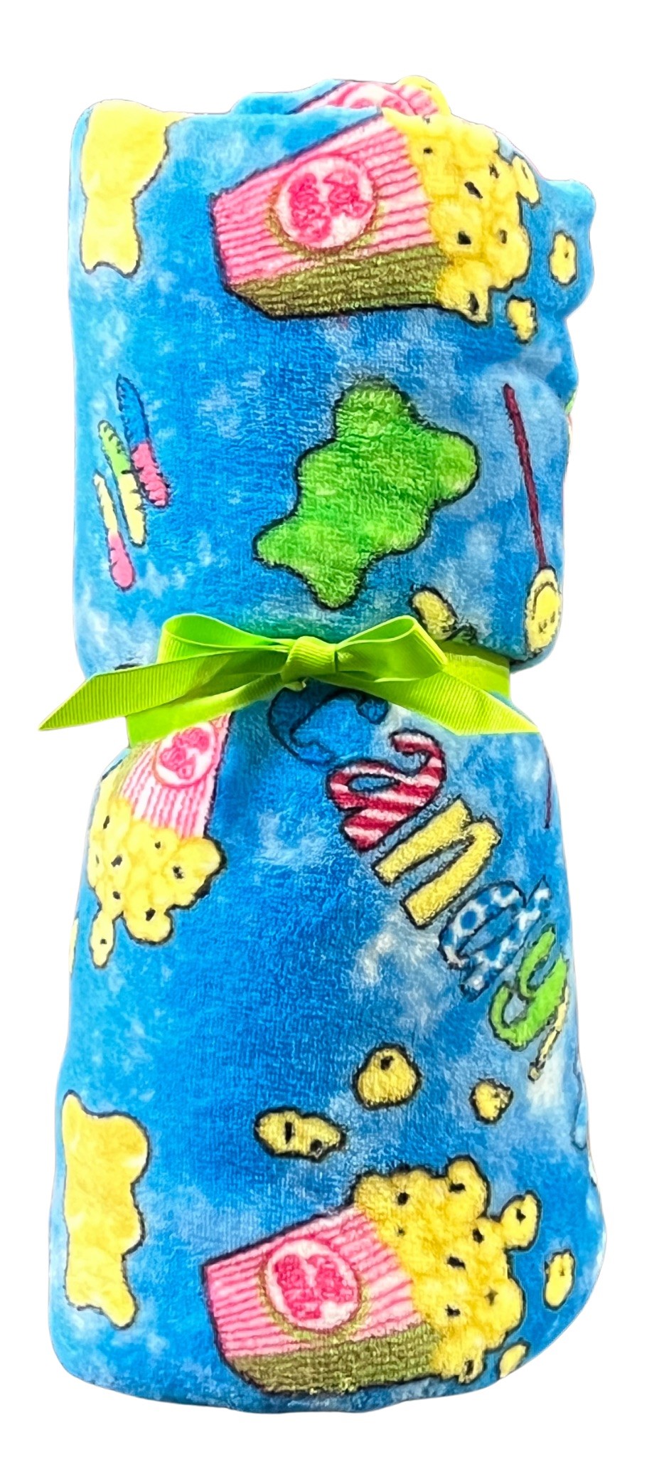 MWLK FLURR BLANKET-CANDYLICIOUS
