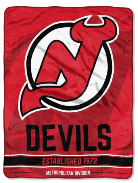 Sports Blanket 50x60 NJ Devils