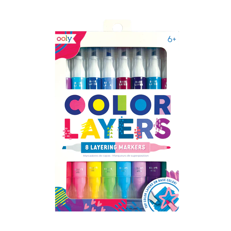 COLOR LAYERS DOUBLE ENEDED MARKERS