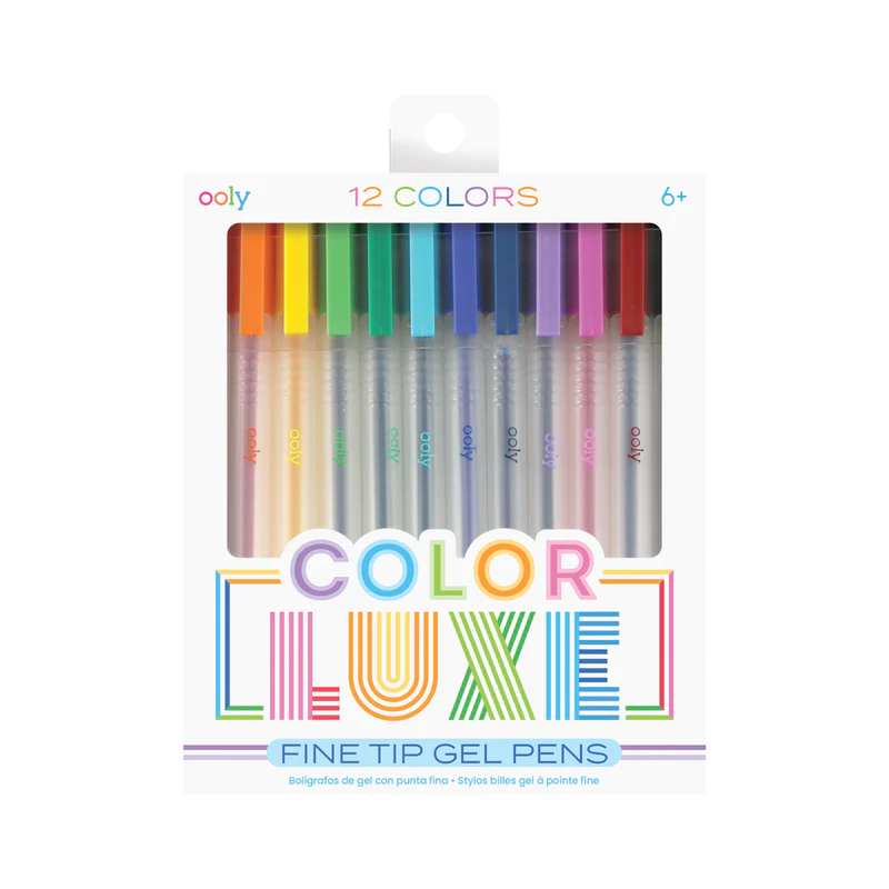 COLOR LUXE GEL PENS