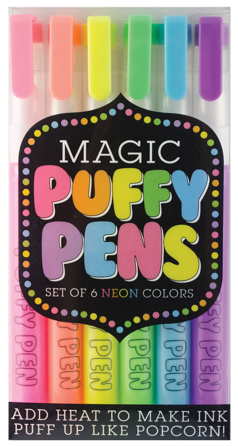 Magic Puffy Pens (6 ct)