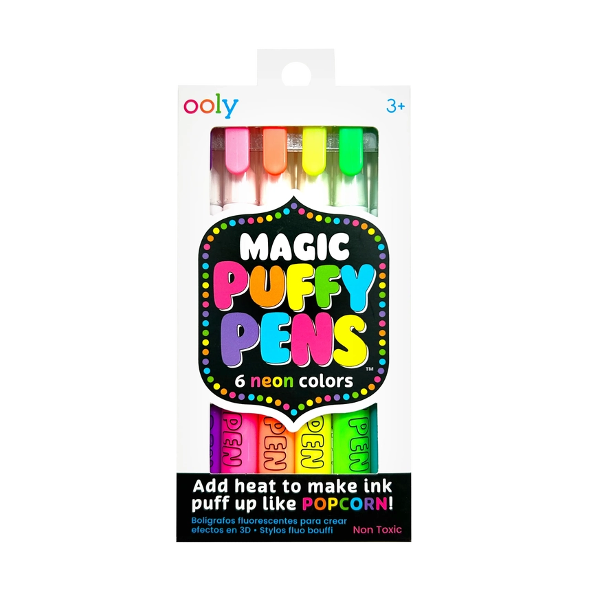 MAGIC PUFFY NEON PENS