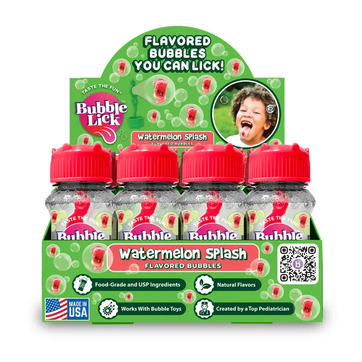BUBBLELICK WATERMELON BUBBLES