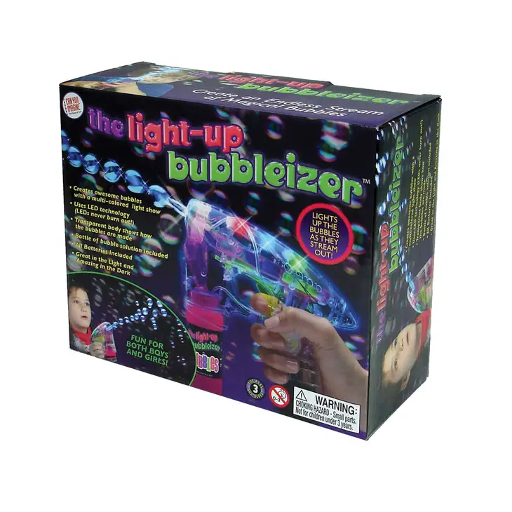 CAN YOU IMAGINE LIGHT UP BUBBLE BLOWING