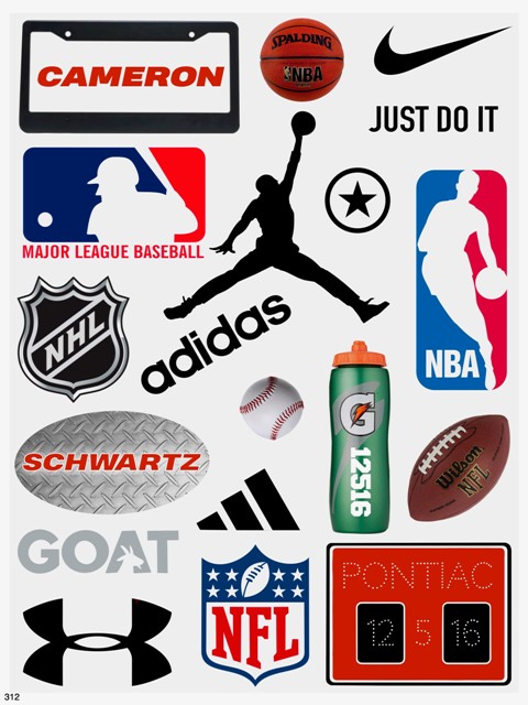 SCOREBOARD  9X12 CLING IT (CUSTOM)