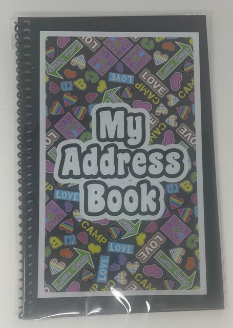 ADDRESS BOOK-CAMP GRAFITTI