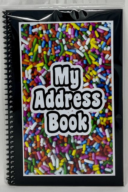 ADDRESS BOOK-SPRINKLES