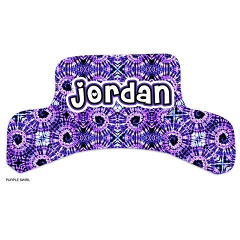 BOYFRIEND PILLOW CUSTOM -PURPLE SWIRL