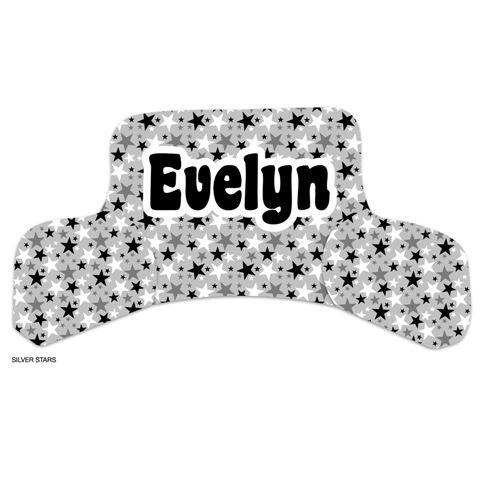 BOYFRIEND PILLOW CUSTOM -SILVER STARS