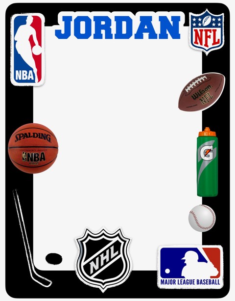 TOP TEN CLUB DRY ERASE BOARD (CUSTOM)