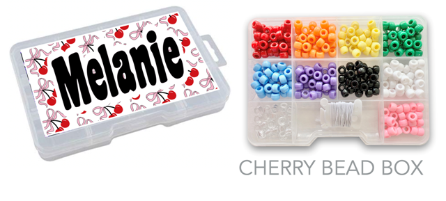 MY BEAD BOX (CUSTOM)-CHERRY