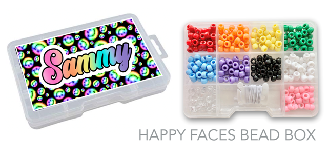 MY BEAD BOX (CUSTOM)-HAPPY FACES