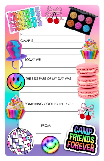 NOTEPADS-FILL IN-HAPPY FRIENDS