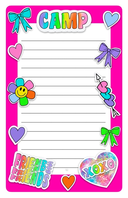 NOTEPADS-LINED-HAPPY FRIENDS
