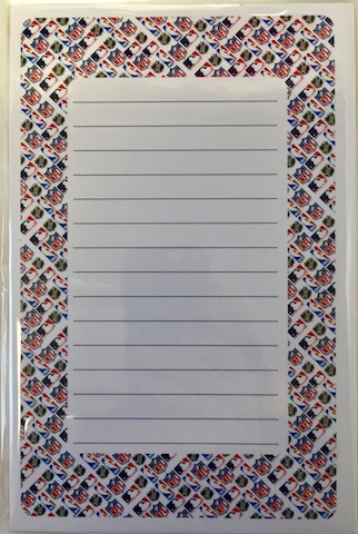Notepads-Lined League Logo  (Camp Stationery)