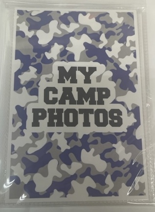PHOTO ALBUM-BLUE CAMO