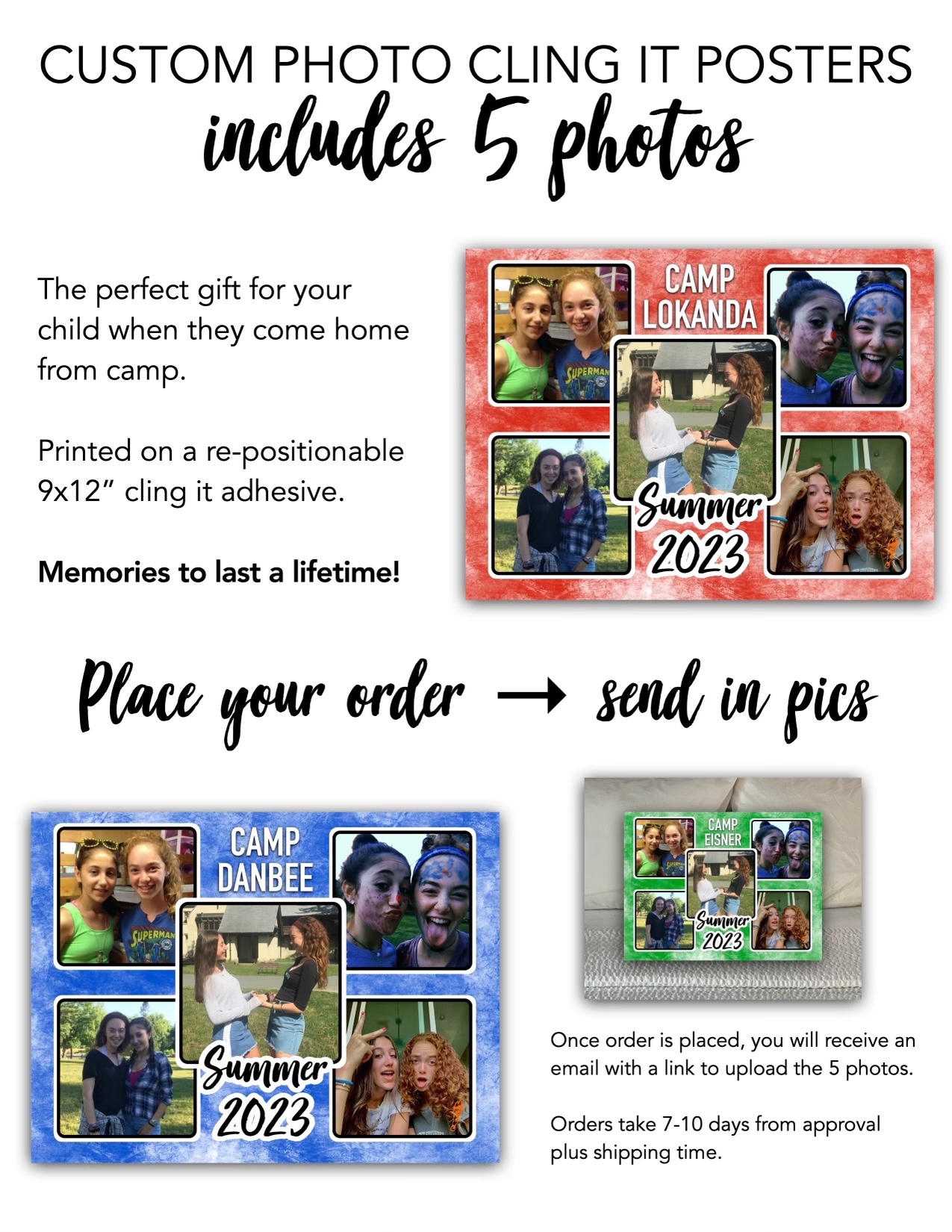 PHOTO CLING IT POSTER (CUSTOM)