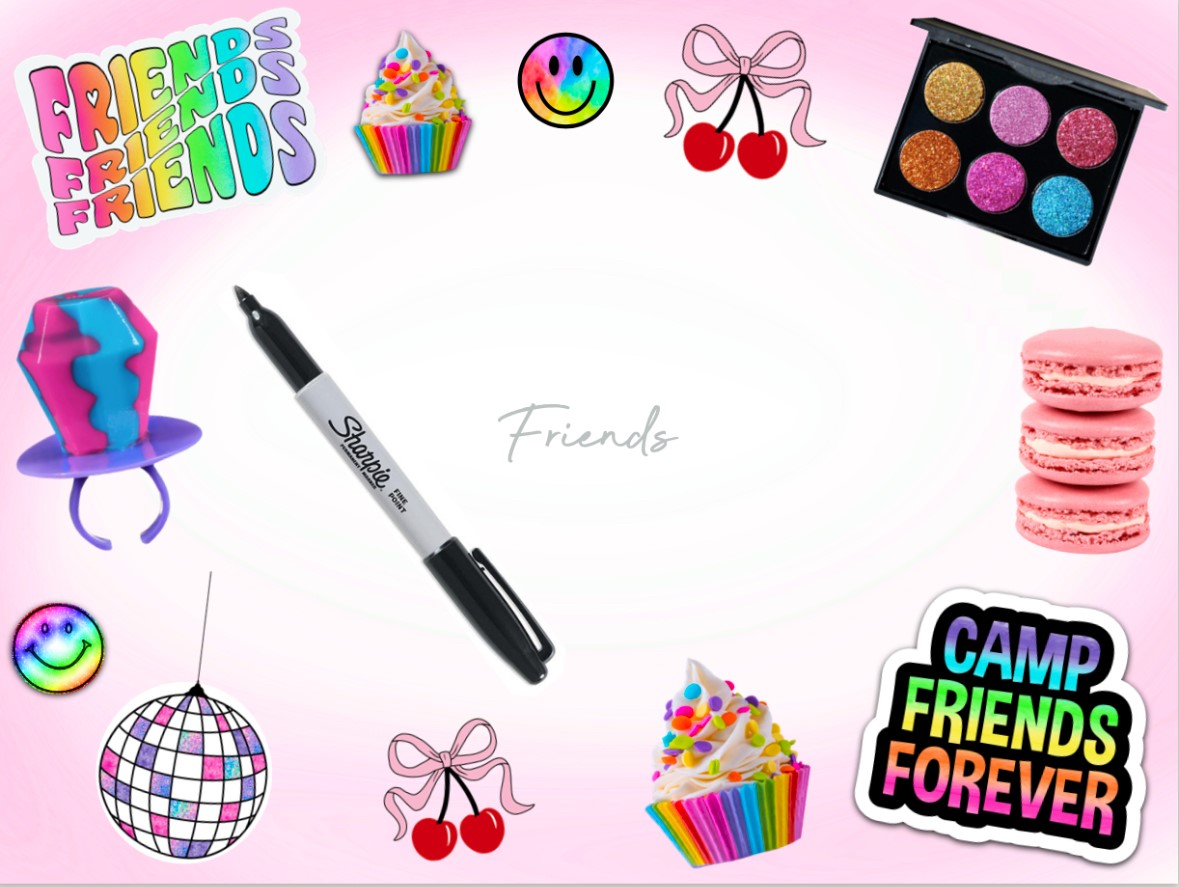 AUTOGRAPH CLING-HAPPY FRIENDS