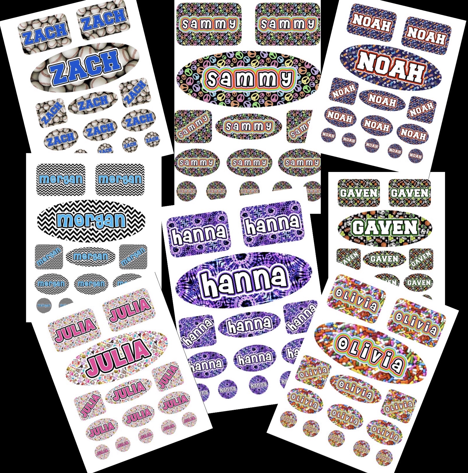 Namedrops Custom Cling Its 9