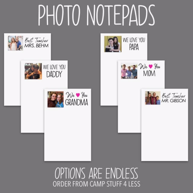 Photo Notepad Custom