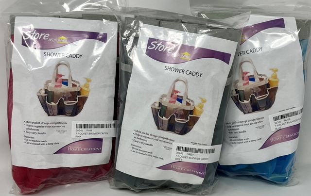 7 POCKET SHOWER CADDY