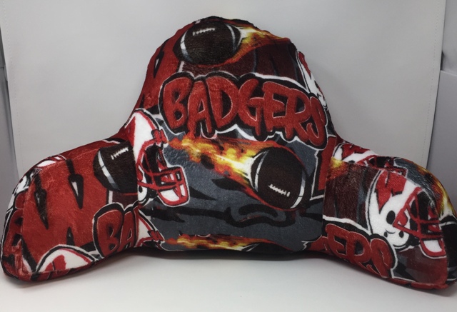Penelope Wildberry Boyfriend Pillow-UNIVERSITY OF WISCONSIN