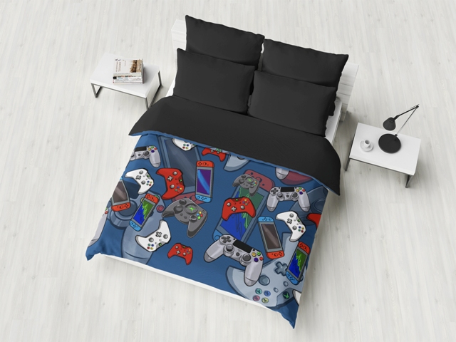 PENELOPE WILDBERRY COMFORTER-GAME TIME