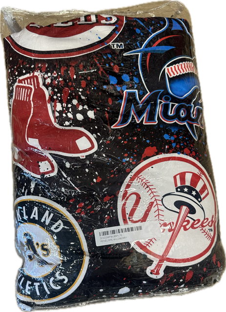 PENELOPE WILDBERRY COMFORTER-MLB SPLATTER TEAM
