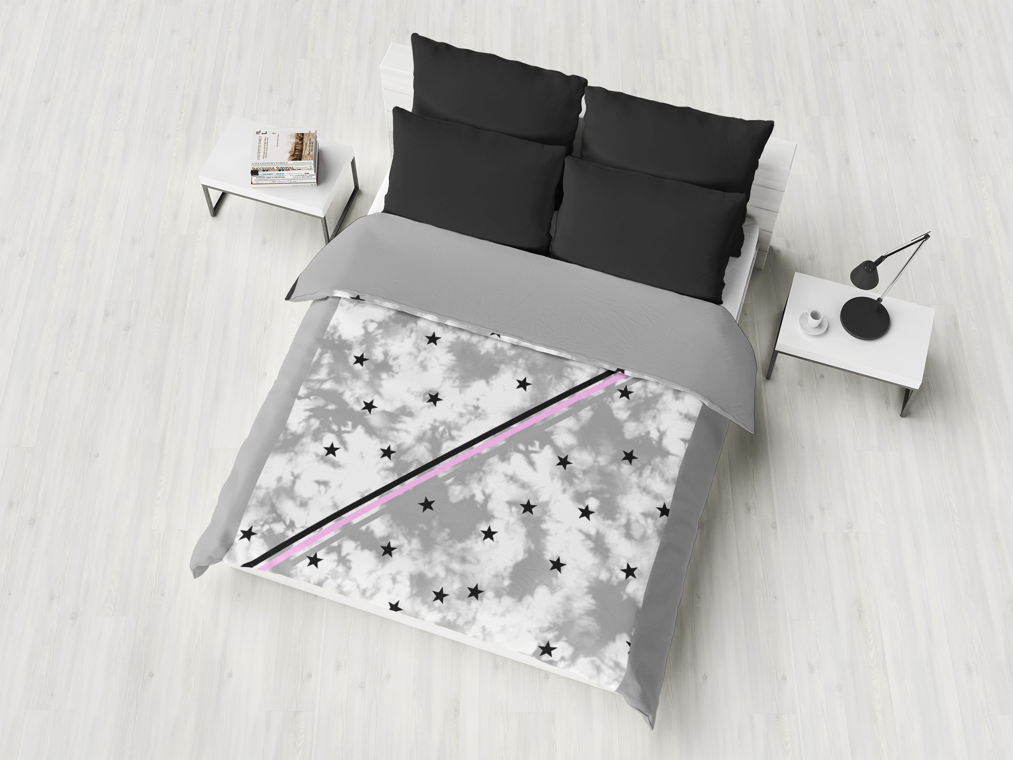 PENELOPE WILDBERRY COMFORTER-STARS & STRIPES