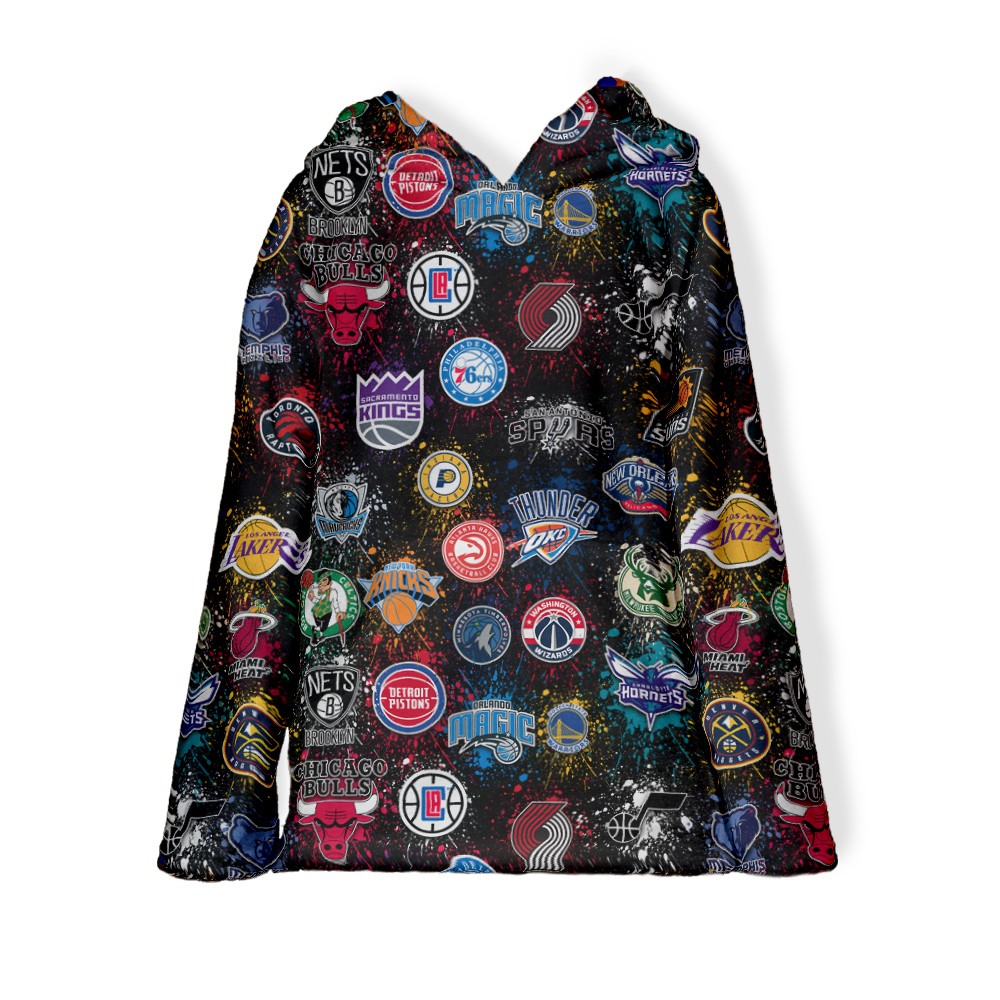 PENELOPE WILDBERRY  HOODIE-NBA SPLATTER