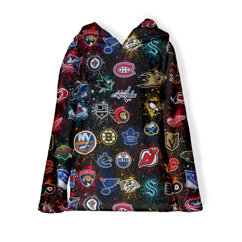 PENELOPE WILDBERRY  HOODIE-NHL SPLATTER