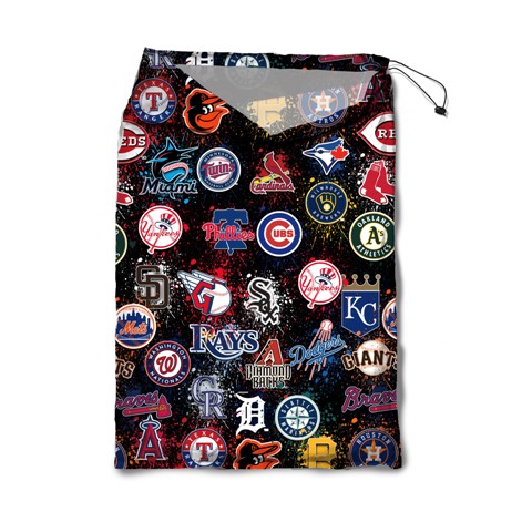PENELOPE WILDBERRY LAUNDRY BAG-MLB SPLATTER TEAM